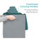 Mindspace Toy Chest for Baby Toys  Stuffed Animal Storage with Lid for Kids Playroom  Large Toy Organizer Box for Boys  Girls  Toy Bin for Living Room  The Oxford Collection Gray