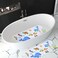 Tubozadi Baby Bath Mat for Tub Kids Non Slip Bathtub Mats Baby Extra Long 40X16 Inch Bathroom Toddler Anti Slip Shower Mat with Suction Cups  Drain HolesMachine WashableWhale