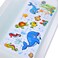 Tubozadi Baby Bath Mat for Tub Kids Non Slip Bathtub Mats Baby Extra Long 40X16 Inch Bathroom Toddler Anti Slip Shower Mat with Suction Cups  Drain HolesMachine WashableWhale