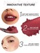 INTO YOU Matte Lipstick for Women Matte Red Lipstick Long Lasting MultiPurpose for Lips and Cheek NonStick Cup Not Fade Lip Stain Makeup Cosmetics Official Directly EM07