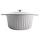 Martha Stewart Eastholm 3Quart Enameled Cast Iron Dutch Oven  Grey