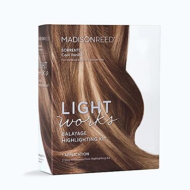 Madison Reed Light Works Balayage Highlighting Kit Creates NaturalLooking Cool Vanilla Highlights Sorrento  Blonde Amonia Free Cruelty Free 2 Step Process That Lightens  Tones Hair
