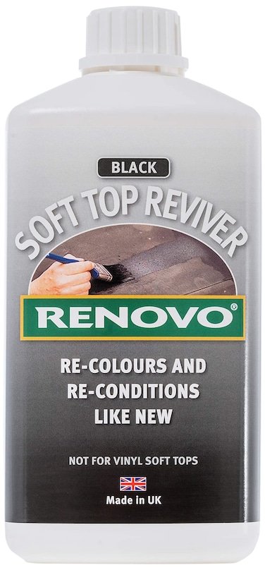 Renovo Soft Top Reviver  Black 500ml