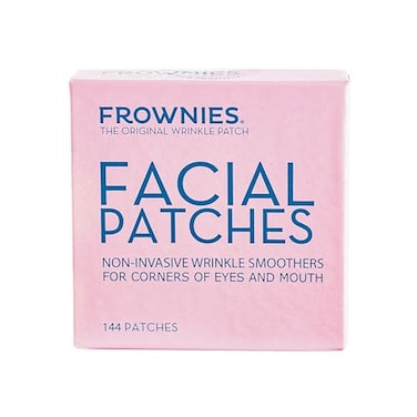 Frownies Facial Patches for Wrinkles on the Corner of Eyes  Mouth  Hypoallergenic AntiWrinkle Face Tape  Wrinkle Patch to Smooth  Soften Crows Feet  Smile Lines  For Overnight Use 144 Patches