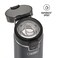 THERMOS ICON SERIES Stainless Steel Water Bottle with Spout  24 Ounce Granite  Vacuum Insulated Water Bottle with Lid