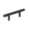 Amerock Bar Pulls 212 64 mm CentertoCenter Matte Black Cabinet Pull  10 Pack