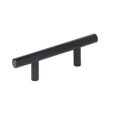 Amerock Bar Pulls 212 64 mm CentertoCenter Matte Black Cabinet Pull  10 Pack