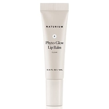 Naturium PhytoGlow Lip Balm Hydrating Lip Care with a Glossy Finish 034 oz Clear