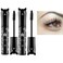 LGSZGDCN 2 PCS black Cat eye mascara Eyes Makeup Color Mascara Waterproof Fast Dry Eyelashes Curling Lengthening Makeup Eye Lengthening Lifting Curling