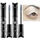 LGSZGDCN 6 Colors Cat eye mascara Eyes Makeup Color Mascara Waterproof Fast Dry Eyelashes Curling Lengthening Makeup Eye Lengthening Lifting Curling white 2 pcs