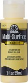 FolkArt MultiSurface Satin Acrylic Paint 2oz Daybreak