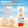 Safe Sea SPF50 Kids Sunscreen  Travel Size 34 oz  For sensitive skin  antijellyfish and Sea Lice sting protective lotion  Coral reef safe sunscreen