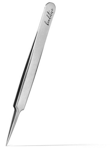 Beaditive High Precision Needle Nose Tweezers  47 Craft Tweezers for Sewing Beading Quilling  DIY Crafts  NonSerrated Jewelry Tweezers with Fine Tips  Stainless Steel