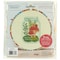 Dimensions Slow Down Counted Cross Stitch Kit for Beginners 6 Diameter Multicolor 5 Piece