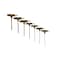 GEARWRENCH 7 Piece SAE THandle Ball End Hex Key Set  83515