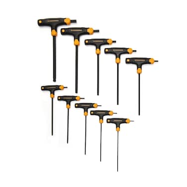 GEARWRENCH 10 Piece SAE Ball End THandle Hex Key Set  83523