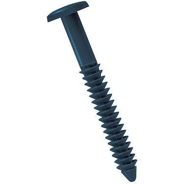 MidAmerica Classic Blue 3 Shutter Lok Peg Fasteners 30 Pack Spikes Longer and Stronger
