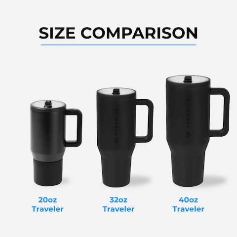 HydroJug Traveler  40 oz Water Bottle with Handle  Flip Straw  Fits in Cup Holder Leak Resistant TumblerReusable Insulated Stainless Steel  Rubber Base  Gifts for Women  Men Pink Sand