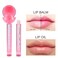 BIOKUSY Tinted Lip Balm Lollipop Lip Gloss Magic pH Color Changing Pink Lipstick  Vitamin E Clear Lip Oil Combo Hydrating Plumping Lip Care Product for Girls Purple
