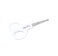 Baby Nails Baby Scissors White
