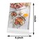 3 Pack Acrylic Sign Holder 85 x 11 inches L Shape Clear Menu Display Stand Paper Holder Table Top Sign Holder Suitable for Restaurants Office Home Store 3