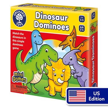 Orchard Toys Dinosaur Dominoes  Fun and Educational Game