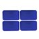 Pyrex 7214PC 48 Cup Cadet Blue Lids 4 Pack Made in the USA