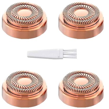 Replacement Heads for Finishing Touch Flawless Generation 2 Facial Hair Remover 4 Count