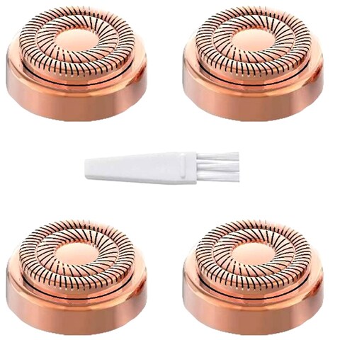 Replacement Heads for Finishing Touch Flawless Generation 2 Facial Hair Remover 4 Count