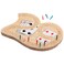 Wooden 3Track 29 Cribbage Board Game with Pegs