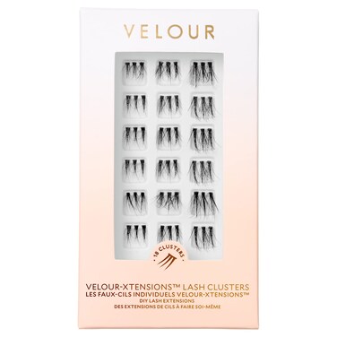 VelourXtensions Lash Clusters  18 Individual Cluster Eyelash Extensions  Lightweight  Fluffy Lash Extensions  Soft  Comfortable Eyelash Clusters  Natural Lashes All Eye Shapes Classic