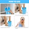 Dog Paw Cleaner Washer Buddy Muddy Pet Foot Cleaner for Small Medium Large Breed DogsCats with 3 absorbent towel
