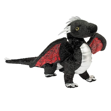 Douglas Vincent Black Dragon Plush Stuffed Animal
