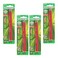 Ticonderoga Erasable Checking Pencils Eraser Tipped PreSharpened Red 4 Pack 2 pencils per Pack 13901
