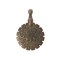 DIY Tool Sewing Thread Yarn Cutter Pendant Round Shape Antique Bronze Craft DIY Tool Home