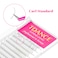 TDANCE Premade Spikes Eyelash Extension Supplies Thickness 007 D Curl Mix 815mm Matte Black Eyelash Extensions Spikes FansSpikesD007815mm