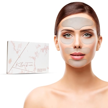 Silicone Face wrinkle Patches set Reusable face tape for wrinkles w 4pc Under Eye Patches 2pc forehead patches for wrinkles 2pc Below 2pc above Lip Wrinkle Pads  Forehead wrinkles treatment