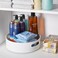 Copco NonSkid Pantry Cabinet Kitchen Refrigerator Storage Turntable 12Inch White and Aqua Sky
