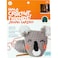 Boye 3629012001 Jonahs Hands Stuffed Koala Crochet Kit for Beginners 7 pcs Multicolor