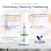 Medcosa No Water Body Wash Full Body Cleansing Foam for Adults and Elderly Care  Rinse Free  Waterless Body Wash for People  Wipe away Cleanser 3 Bottles