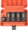 NEIKO 02530A 5 Piece 12 Point Socket Set 12 Drive Lug Nut Remover Spindle Nut Socket Axle Nut Socket Set Metric 30mm  36mm Socket 12 Drive Impact Set CrMo Impact Adapter 34 12 Reducer