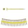 Simpson StrongTie  Simpson HCKWSV212S StrongDrive WSV SUBFLOOR Screw Collated  9 x 212 in T25 YellowZinc 750Qty