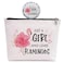 GevGuxLuo Flamingo Gifts for Flamingos Lovers Flamingo Makeup Bag for Women with Mirror Flamingos Birthday Gifts for Daughter Sister Bestie Cute Flamingo Themed Gifts Animal Lovers Gifts for Women