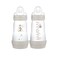 MAM Easy Start Matte AntiColic Baby Bottles 9 oz 2 Count Medium Flow Nipples Unisex Baby2 Count Pack of 1