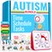 Autism  Prosperity Time Schedule Tasks  Autism Learning Materials Special Education Autism Sensory Products Sensory Toys for Kids with Autism Visual Schedule for Kids with Autism Age 3 4 5 7 8 12