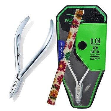 Nghia Professional Stainless Steel Cuticle Nipper C05 D04 Jaw 16 Osimihome Cuticle Cutter Trimmer Manicure Tools with 1 Spring Perfect Nail Care Tool at HomeSpaSaloon