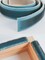 ICZW Gripper Strip Rug Fabric Hooking for Tufting Frame Length 3937 inch