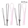 2 Set6 Pcs Flexible Drawstring Threader Easy Drawstring Threader Replacement Tool for Jacket Pant Coat Swim Trunk Shoe Laces