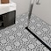 2pcs 12 x 12 Inches Large Stencils for Painting Floors Walls Patio Tiles Wood Reusable Large Mandala Stencil for Concrete Floor