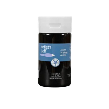Artists Loft Acrylic Paint 169 oz Mars Black